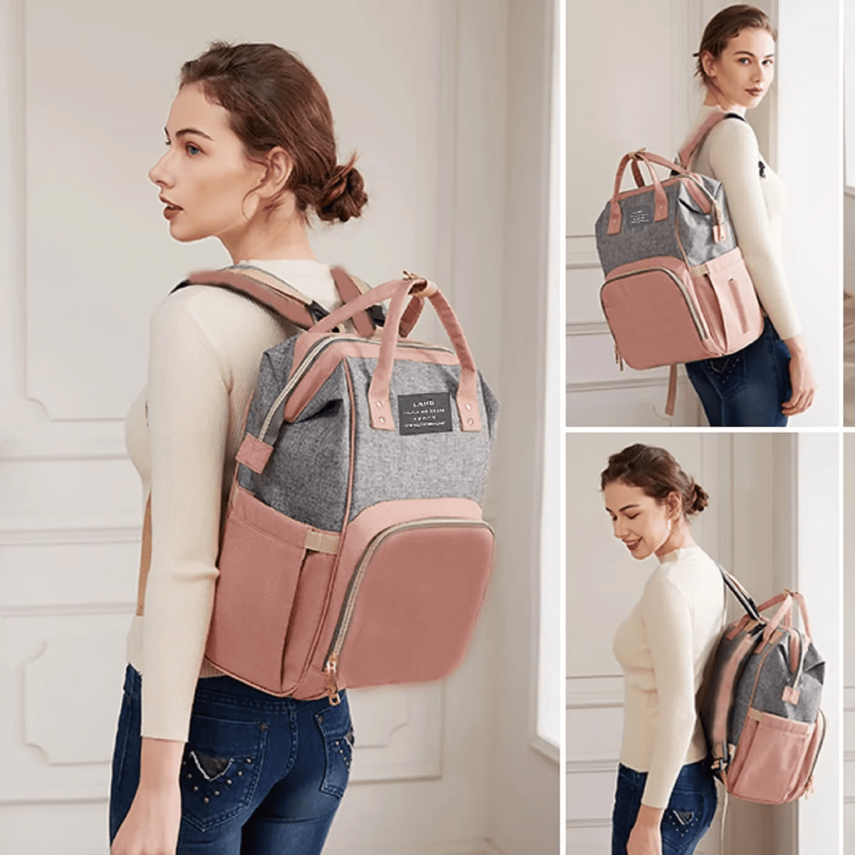 Wickeltaschen-Rucksack