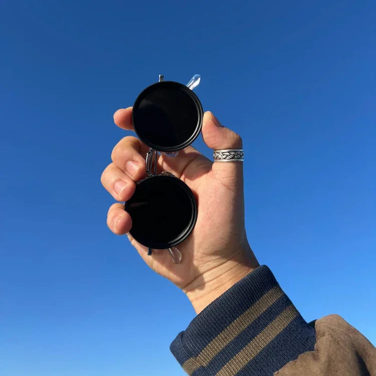 Schwarze Sonnenbrille 2025